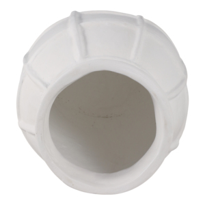Vaso in cartapesta con texture a griglia scultorea, vaso minimalista per fiori, per soggiorno, camera da letto, cucina, decorazioni per la casa - Product Image 6