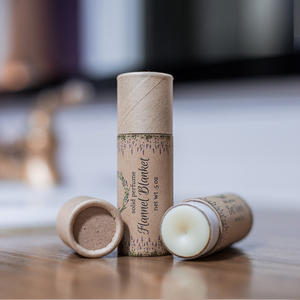 Emballage cylindrique en matériaux recyclables, carton cadeau, papier kraft biodégradable, tube en papier pour cosmétiques et rouges à lèvres - Product Image 5