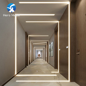 Profilé <span class=keywords><strong>LED</strong></span> en aluminium de qualité commerciale, échantillon gratuit, 1M 2M <span class=keywords><strong>3M</strong></span>, pour hôtel - Product Image 4
