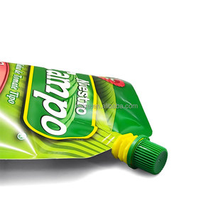 Usine <span class=keywords><strong>d</strong></span>'emballage personnalisé Haiye – Sachet Doypack à bec verseur de qualité alimentaire OEM <span class=keywords><strong>avec</strong></span> buse pour Ketchup, <span class=keywords><strong>Huile</strong></span> de piment, <span class=keywords><strong>Huile</strong></span> de cuisson - Product Image 6