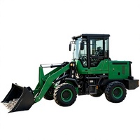 Caricatore Elettrico da 1500kg con Batteria, Zero Emissioni, Alta Efficienza, Caricatore Frontale per Progetti di Costruzione
