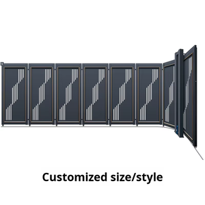 <span class=keywords><strong>Portail</strong></span> intelligent électrique personnalisable <span class=keywords><strong>Portail</strong></span> <span class=keywords><strong>coulissant</strong></span> extérieur en alliage d'aluminium Courte à <span class=keywords><strong>angle</strong></span> <span class=keywords><strong>droit</strong></span> Villa Cour Porte automatique Hôtels - Product Image 3