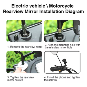 Support universel réglable pour téléphone portable à fixer sur vélo, support magnétique antidérapant pour téléphone de voiture à clipser sur grille d'aération - Product Image 2