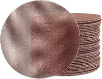 Disques abrasifs en maille de 5 pouces (125 mm) avec fixation auto-agrippante, feuilles abrasives en papier pour le bois, le métal, la peinture, l'élimination de la rouille, outils de ponçage