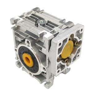 เครื่องลดความเร็ว1:60อัตราทดกระปุกเกียร์ RV30-60หนอนกล่องเกียร์ Nmrv30ตัวหนอนมอเตอร์กระแสตรงแบบล็อคตัวเอง - Product Image 2