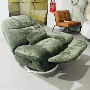 Kamar tidur ruang tamu Modern tunggal, kursi santai dapat ditarik putar nyaman - Product Image 5