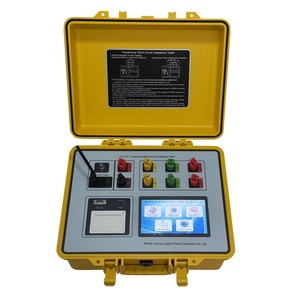 Probador de impedancia de cortocircuito para transformadores con pantalla táctil LCD a color de 7 pulgadas y almacenamiento para 100 registros de prueba - Product Image 2