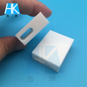 Bloque de cerámica industrial resistente a altas temperaturas y al desgaste, pieza de cerámica de <span class=keywords><strong>Zirconia</strong></span> personalizada - Product Image 4