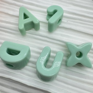 Mùa Xuân pastel màu acrylic <span class=keywords><strong>l</strong></span>ỗ <span class=keywords><strong>l</strong></span>ớn Chunky chữ cá<span class=keywords><strong>i</strong></span> Bảng chữ cá<span class=keywords><strong>i</strong></span> <span class=keywords><strong>h</strong></span>ạ<span class=keywords><strong>t</strong></span> cho Keychain DIY <span class=keywords><strong>l</strong></span>àm - Product Image 5