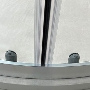 <span class=keywords><strong>Cabine</strong></span> de <span class=keywords><strong>douche</strong></span> coulissante en verre trempé <span class=keywords><strong>avec</strong></span> cadre en acier inoxydable pour hôtel - Product Image 6