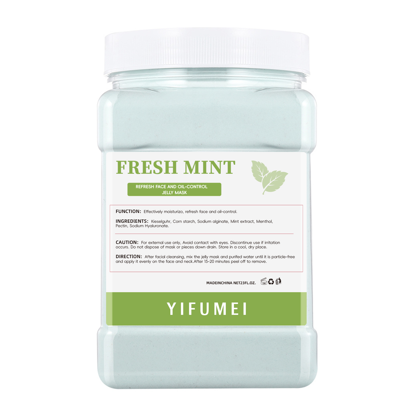 Fresh Mint Jelly Mask