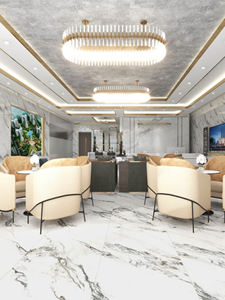 Guangdong 600x1200 antiscivolo resistente all'usura <span class=keywords><strong>piastrelle</strong></span> di ceramica motivo bianco parete del pavimento per soggiorno sala da pranzo <span class=keywords><strong>bagno</strong></span> moderno - Product Image 3