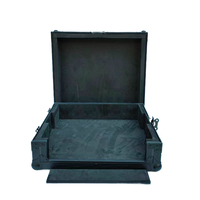 Boîtier de transport professionnel OEM personnalisé Pioneer DJ DJM-V10 avec loquet rotatif, taille ajustable, protection IP65, ignifuge, pour équipement de scène