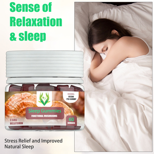 OEM Sleep Gummies Mushroom Extract Mood Sleep Stress Relief and Improved Natural Sleep <b>Supplement</b> - Product Image 6