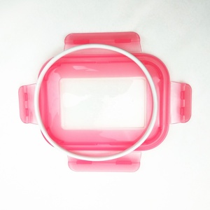 Écologique anti-Fuite <span class=keywords><strong>Micro</strong></span>-<span class=keywords><strong>ondable</strong></span> Rect Verre Alimentaire Gardien Boîte de Conteneur de Stockage Avec Pp Couvercle De Couleur - Product Image 5