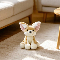 Jouets en peluche super doux et adorables de 15 cm, jouets d'animaux de la forêt