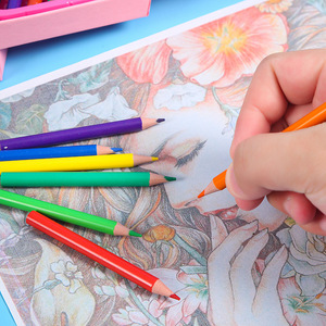 <span class=keywords><strong>Scuola</strong></span> 46 pezzi matite acquerello per bambini Set <span class=keywords><strong>di</strong></span> cancelleria <span class=keywords><strong>pittura</strong></span> a quattro strati con scatola regalo per bambini arte piombo colorato - Product Image 3