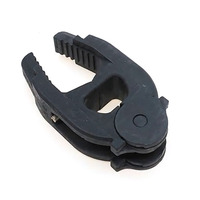 TU-PIPE Plastique Supports En Aluminium Et Luminaire Pp D Pince Profil D'anodisation Processus Pinces Pour L'extrusion