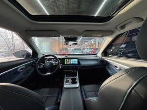 รถยนต์มือสอง GAC TRUMPPI GS3 ปี 2023 รุ่น SPEED 270T ENJOY EDITION 5 <span class=keywords><strong>ประตู</strong></span> 5 ที่นั่ง รถ SUV ขนาดเล็ก GAC GS3 พร้อมหลังคาซันรูฟ สีเทาบนพื้นดำ - Product Image 4