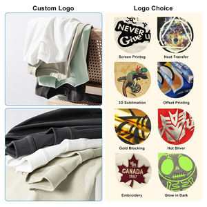 T-shirt unisexe à manches courtes en tricot à col rond, coupe régulière, imprimé, en spandex/polyester de haute qualité, 230 g/m², vente en gros - Product Image 2