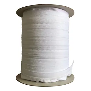 China fornecedores multifunção amplamente usado corrente longa de nylon zíper para vestuário