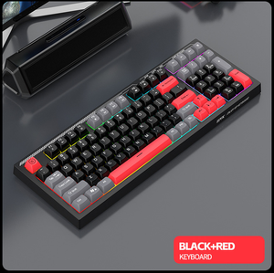 Clavier lumineux pour jeux, souris filaire RGB, personnalisation des jeux, clavier et souris pour jeux avec blocage de 3 couleurs - Product Image 6