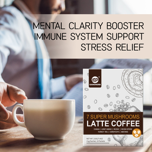 OEM/ODM Organik Helal Sertifikalı 7 Süper Mantarlı Latte Kahve - Üstün Kalite Özel Etiket Özelleştirme - Product Image 2