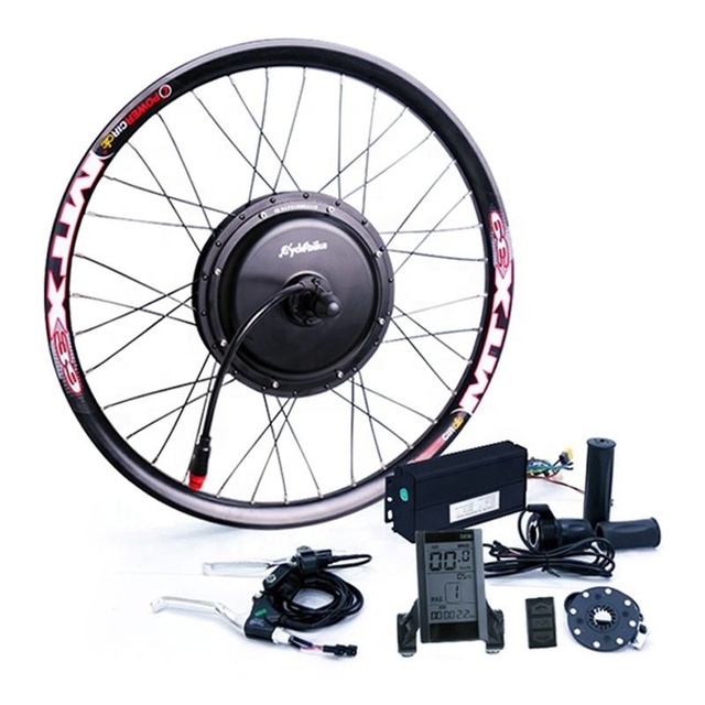Waterproof Ce 48v 52v 1500w 2000w MTX39 Ebike E Bike Electric Bicycle Hub Motor Wheel Conversion Kits With Battery Optional