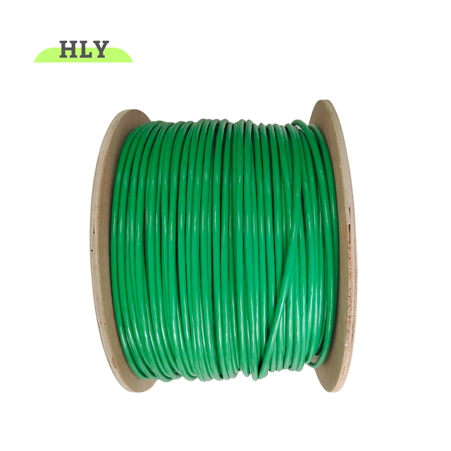 Wholesale KNX Bus Cable 2x2x0.8mm Solid Copper Shielded LSZH Green Sheath ,