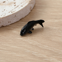 Miniatures de carpes Koi dorées, figurines de carpes miniatures, accessoires DIY pour aquarium, décorations pour maison de poupées, micro-paysages