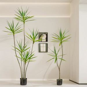 Plantes vertes, orchidées couronnées en pot, décoration d'intérieur, salon, bonsaï, fausses plantes, simulation <span class=keywords><strong>de</strong></span> hauteur - Product Image 2