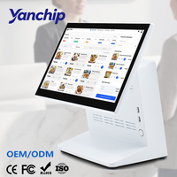 Sistema POS Todo en Uno Yanchip YX-U6 de 15.6 Pulgadas con Pantalla Táctil Capacitiva Windows, Intel I5, 8G+128G, Caja Registradora