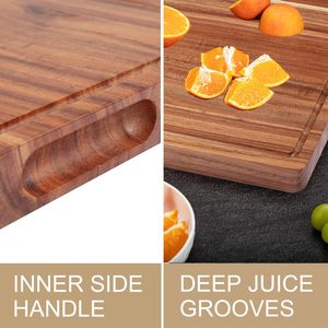 Organic Food Grade Oil Finished 0.4cm Thick Black Walnut Sustainable Wood Cutting <b>Board</b> - Product Image 3