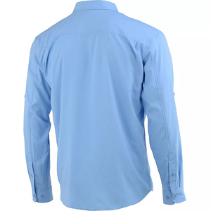 Allibaba Vêtements de marque privée pour homme Chemises de pêche <span class=keywords><strong>anti</strong></span>-<span class=keywords><strong>UV</strong></span> à manches longues personnalisées - Product Image 4