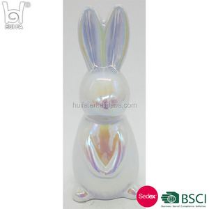 Sculpture de <span class=keywords><strong>lapin</strong></span> en céramique Art déco de nouveau style pour table et décoration intérieure idée cadeau parfaite - Product Image 6