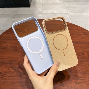 Funda Magnética para Teléfono Girly Bling Glitter PC TPU para iPhone 17 Pro Max, Carga Inalámbrica, Resistente a Golpes - Product Image 3