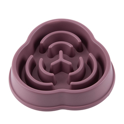 Commercio all'ingrosso eco-friendly ciotola di alimentazione per cani a forma di fiore lento alimentatore antiscivolo Base di sublimazione acqua alimentare scatola di applicazione - Product Image 4