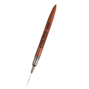 Nail Art Stylo Liner Ultra-fin Stylo de peinture professionnel Dessin au trait français Construction Spécial UV Gel Set Bois Pinceau plat - Product Image 5