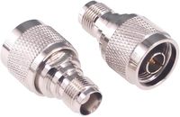 Adaptateur coaxial RF de type N mâle vers TNC femelle Connecteur coaxial à contact en cuivre