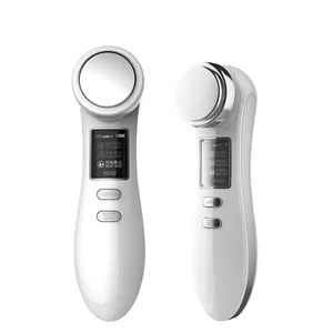 Limpeza profunda Beleza Instrumento Face Lift cuidados com A Pele de Freqüência de Rádio RF Ems Massageador Massagem Facial