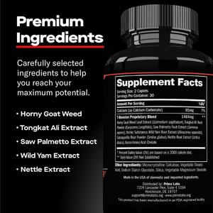 Integratore Energetico OEM ODM per Uomini - Potenziatore di Resistenza e Forza - 60 Capsule - Product Image 3