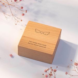 New cross-border wooden pet <b>urn</b>, <b>cat</b> and dog hair storage box, pet hair keepsake box - Product Image 3