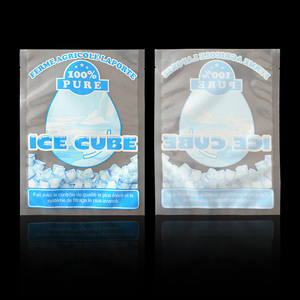 Ldpe צינור קרח שקוף מותאם אישית עמיד למים פלסטיק פלסטיק אריזה נקי 3 תיק - Product Image 3