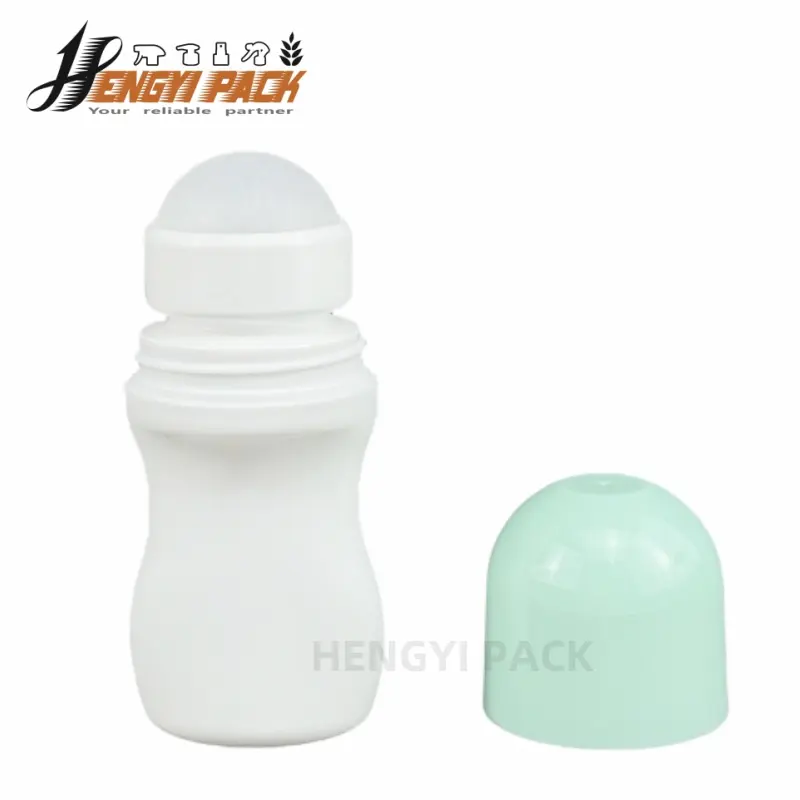 50ml 75ml 90ml Rỗng Thanh khử mùi cuộn trên chai 50ml Con lăn container bán buôn nhựa thủy tinh