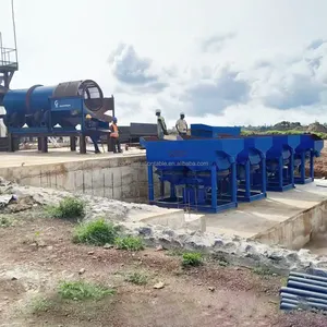 乌干达30tph冲积岩石锡矿洗矿厂钽精矿磁选机