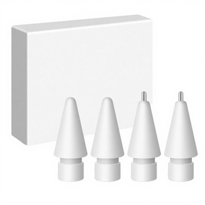 Paquete de 4 Puntas de Repuesto para Lápiz Óptico Compatibles <span class=keywords><strong>con</strong></span> <span class=keywords><strong>Apple</strong></span> <span class=keywords><strong>Pencil</strong></span> de 1.ª y 2.ª Generación, Puntas para <span class=keywords><strong>iPad</strong></span> <span class=keywords><strong>Pro</strong></span> - Product Image 4