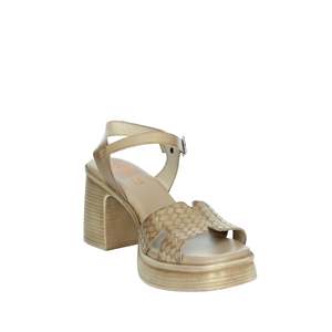 Sandalias Donna con Plataforma y Tacón de Cuña 7061 Negras, Zapatos de Mujer - Product Image 5