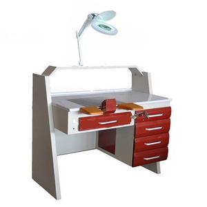 Tavolo da lavoro singolo odontotecnico multifunzione 1.2m banco da laboratorio dentale - Product Image 2