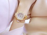 Großhandel Luxus-Schmuck Armbanduhr Quarz Neue Top-Verkaufs-Uhren Direktverkauf ab Werk Maßgefertigte Voll-Diamant Damenuhr