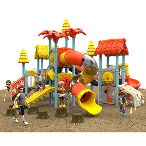 Children Plastic Slide Equipment Garden Child Toy Big Outdoor Playground For Kids
